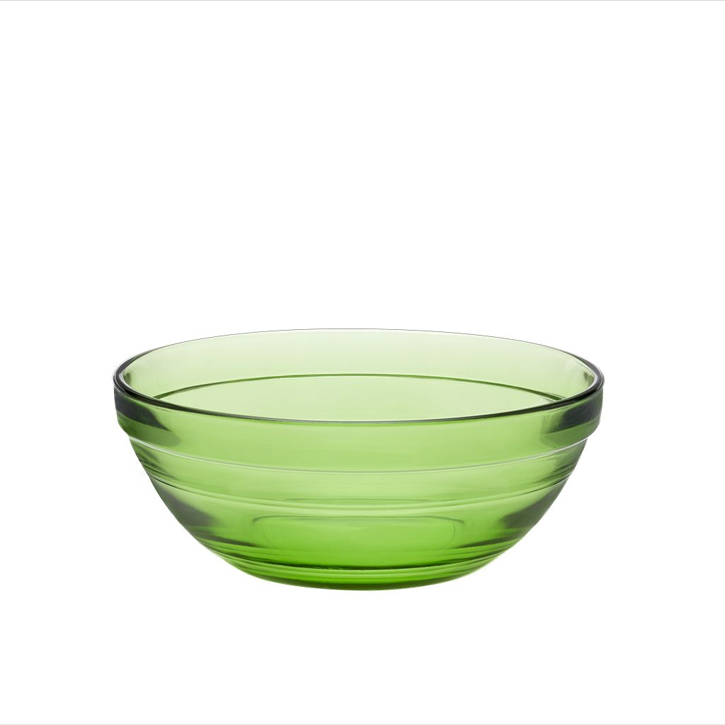 Le Gigogne - Saladier en verre Empilable 50 cl - 14 cm Vert