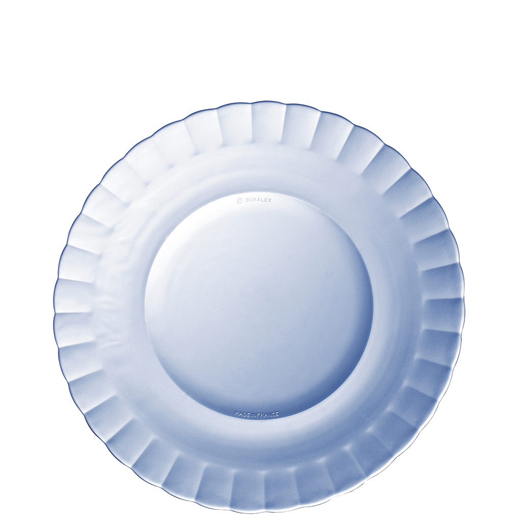 Picardie - Assiettes x6 - 23cm - bleu marine