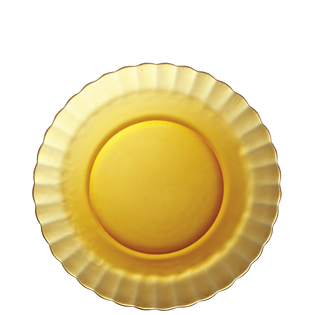 Picardie - Assiettes creuses x6 - 23cm - Vermeil