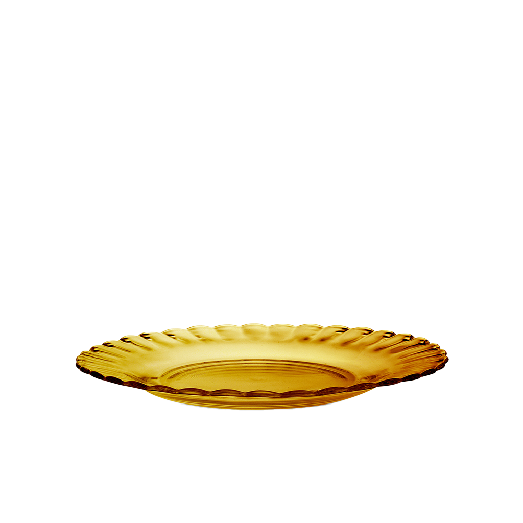 Picardie - Assiettes à dessert x6 - Vermeil - 20,5cm