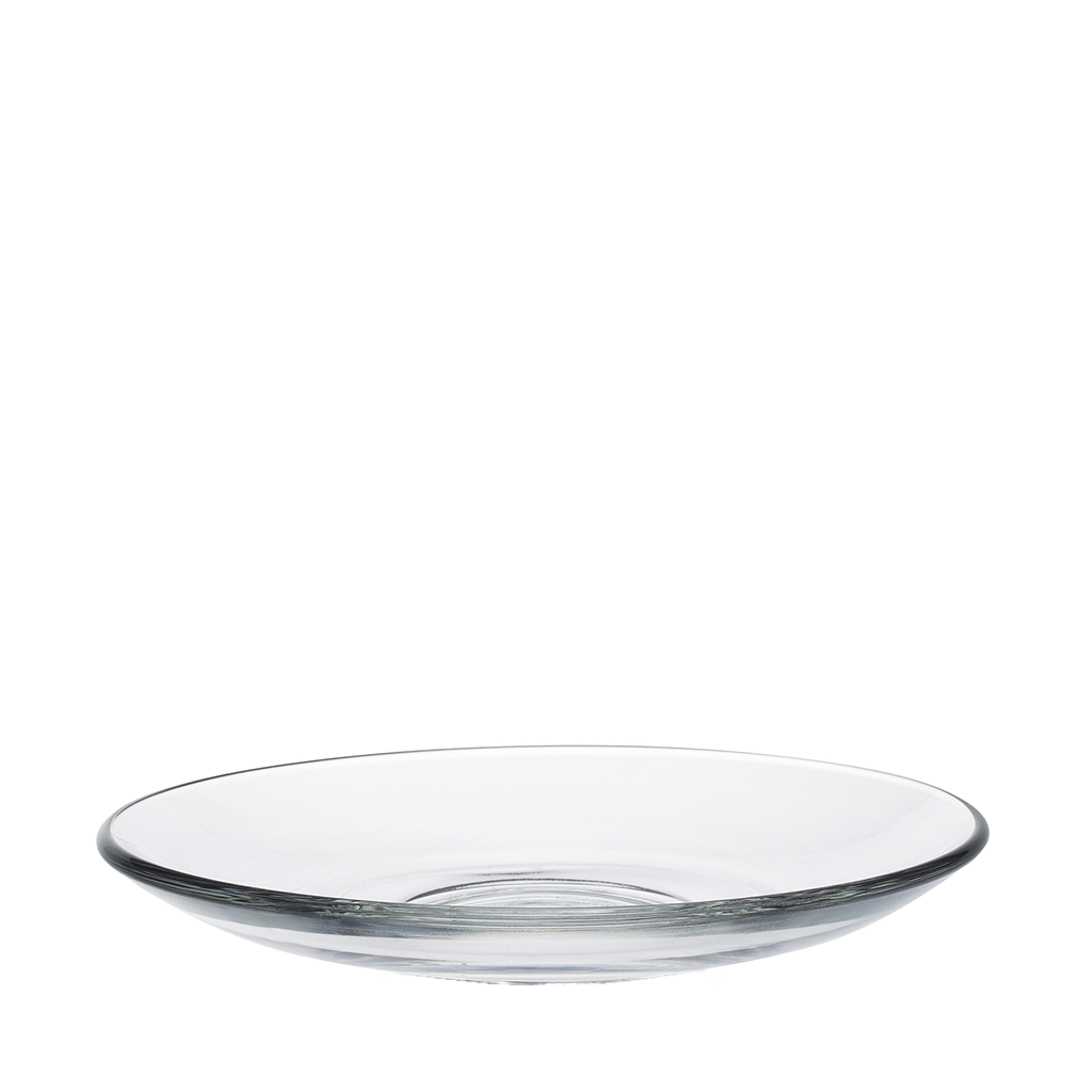 Le Gigogne - Plato de cristal transparente 13,5 cm (lote de 6)