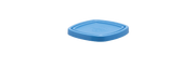 Freshbox - Couvercle Bleu carré - 9cm
