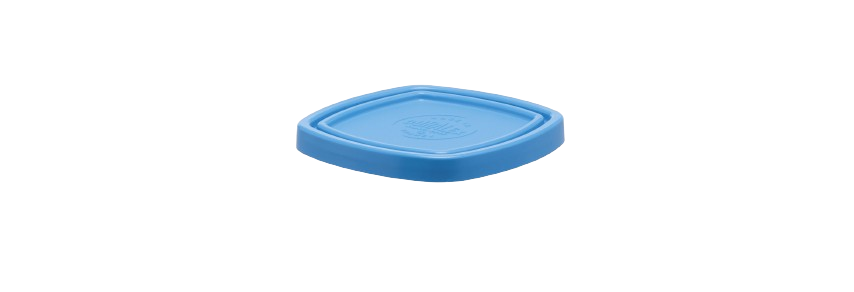 Freshbox - Couvercle Bleu carré - 9cm