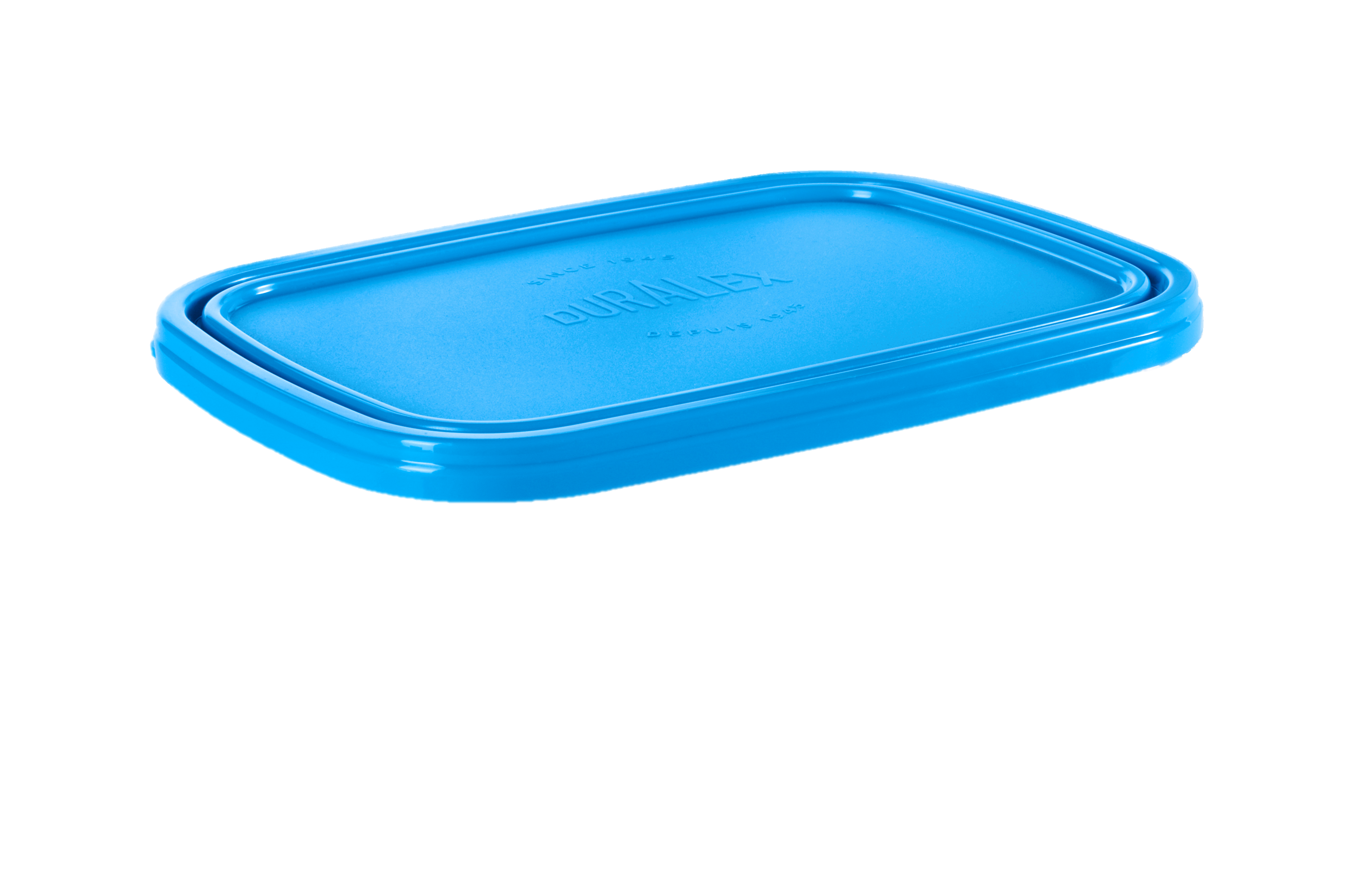 Freshbox - Couvercle Bleu rectangulaire - 19cm