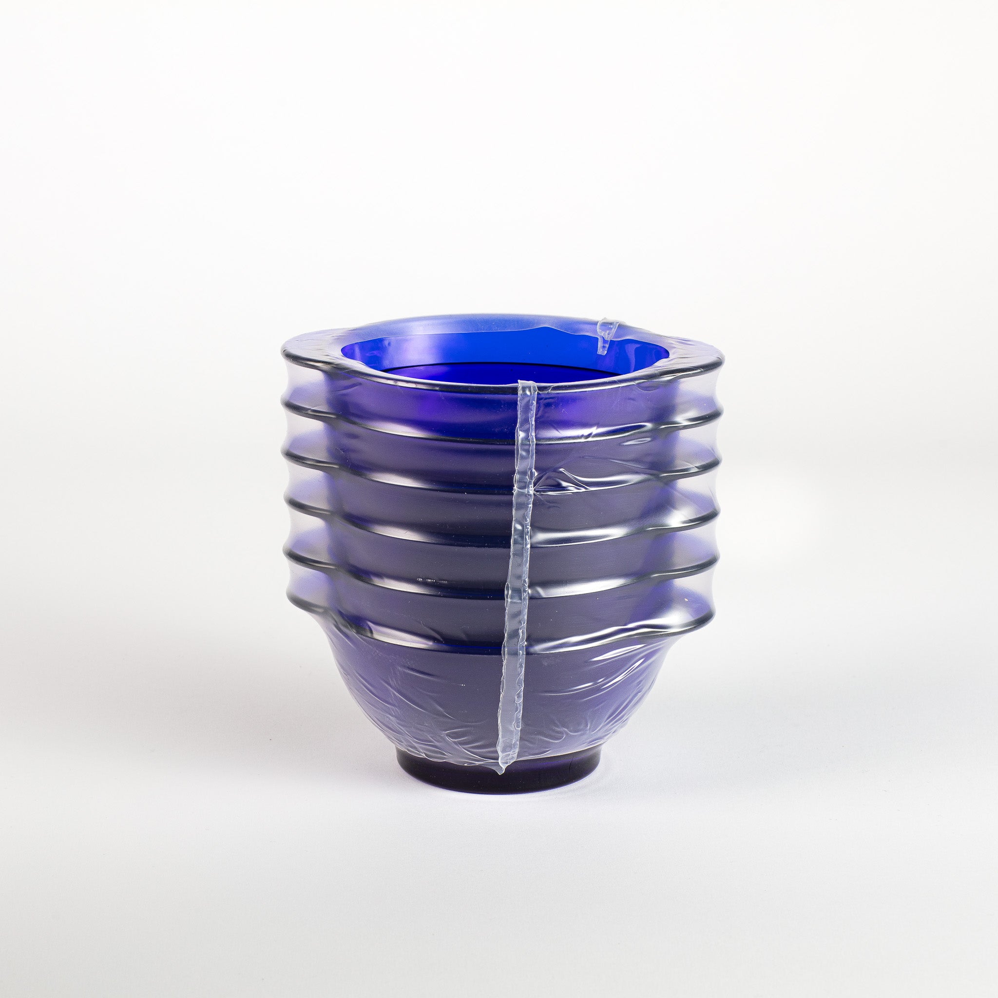 Lys - Bol de cristal zafiro con orejas 51cl (Set de 6)