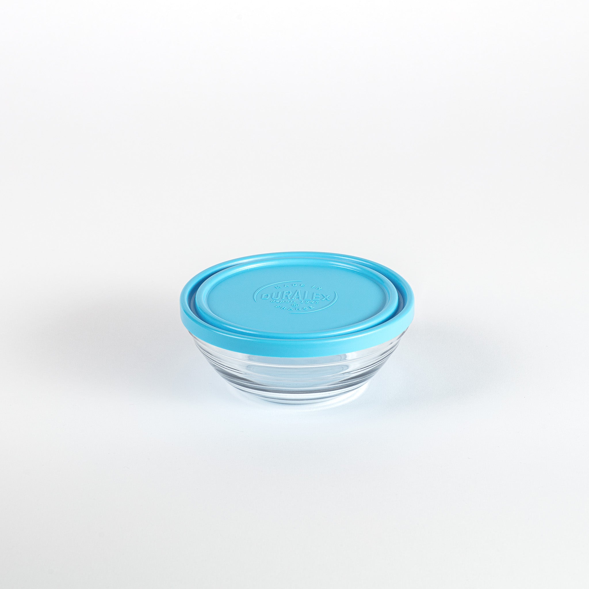 Freshbox - Boite de conservation ronde couvercle bleu 50cl