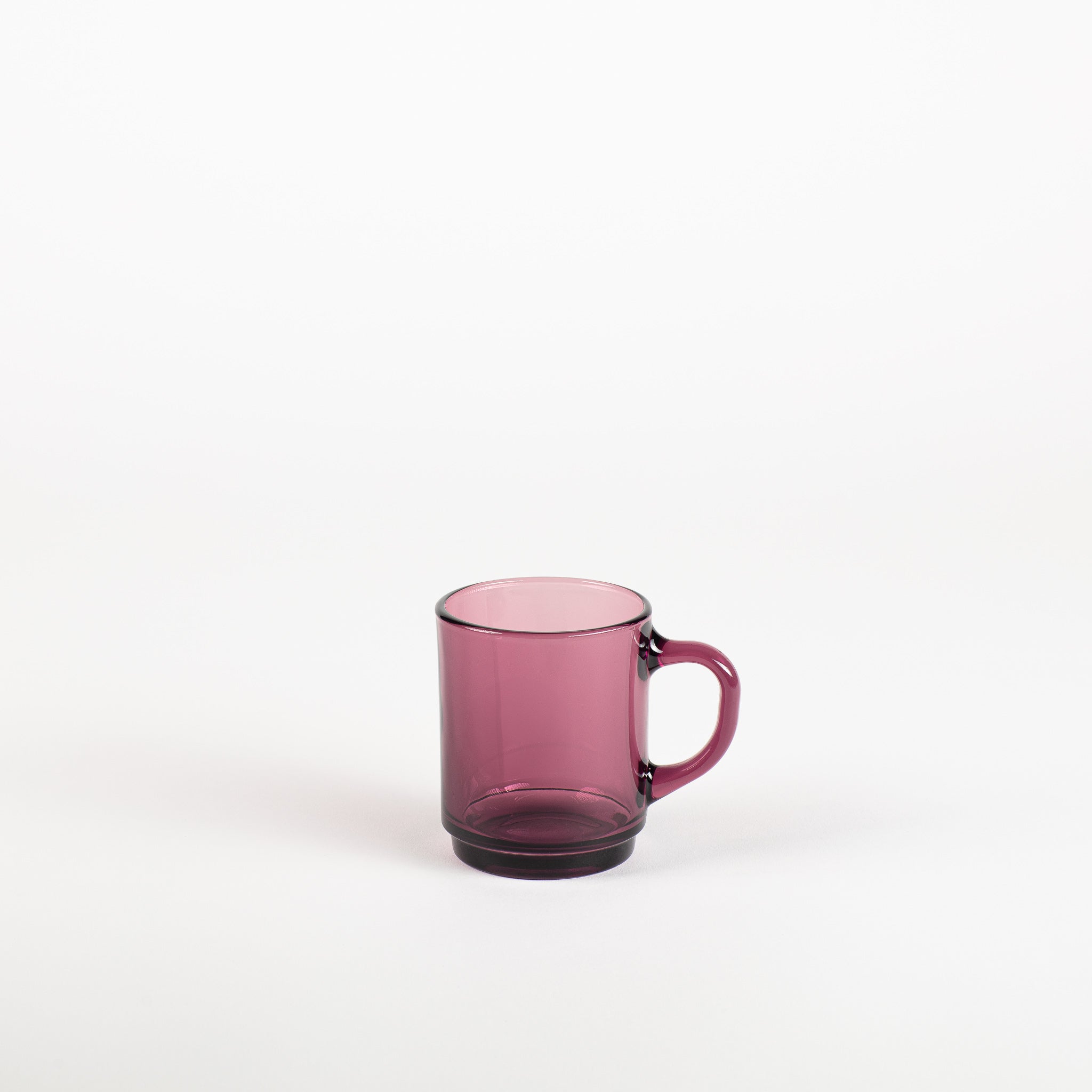 Versailles - Mug en verre Prune 26 cl (Lot de 6)