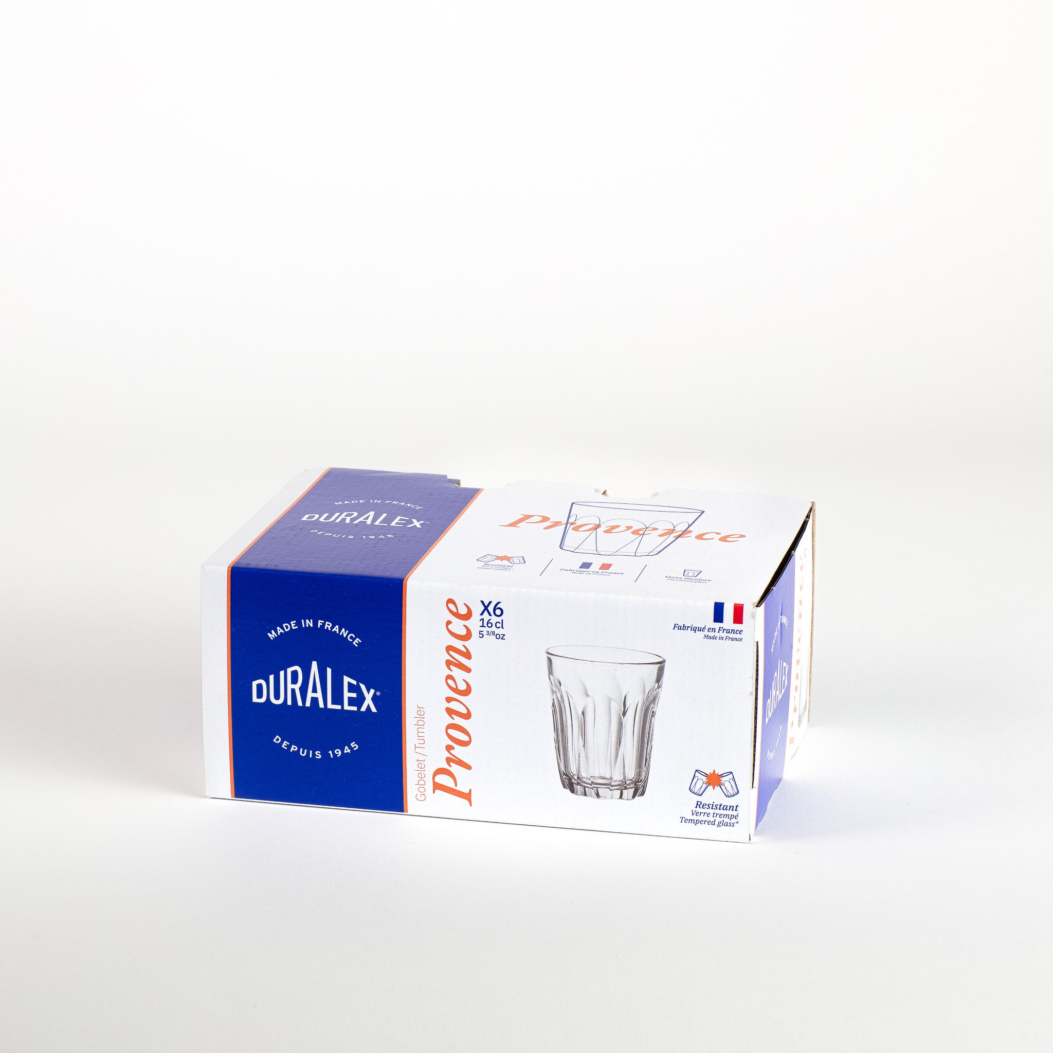 Provence - Vaso transparente 16cl (Lote de 6)