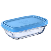 Freshbox - Juego de 3 cajas rectangulares de almacenamiento multitamaño