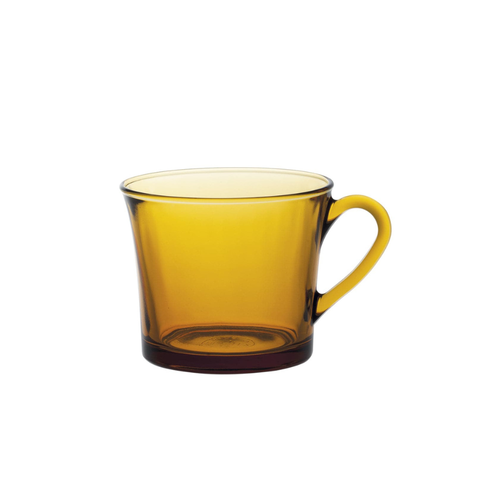 Lys - Tasse en verre Vermeil 18 cl (Lot de 6)