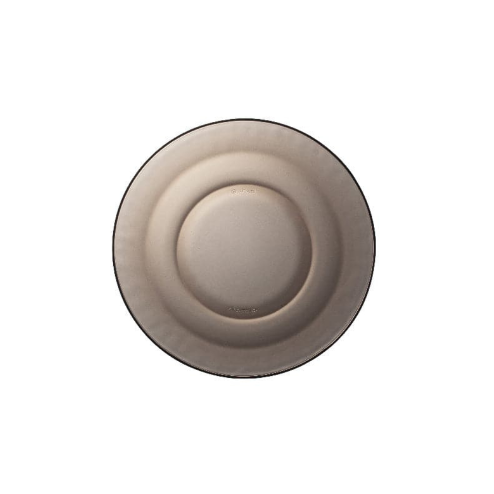 Lys - Assiette creuse x6 - 21cm - Sépia