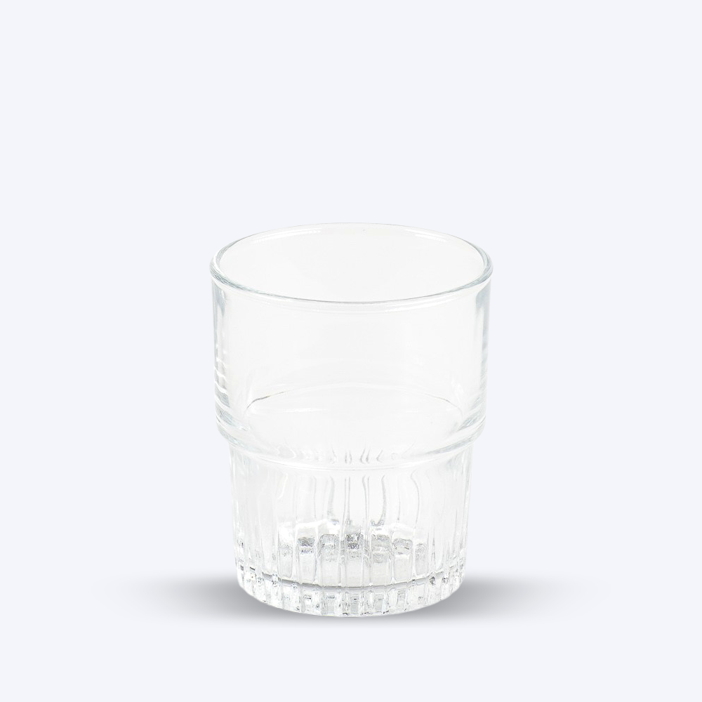 20cl glass tumblers Stackable