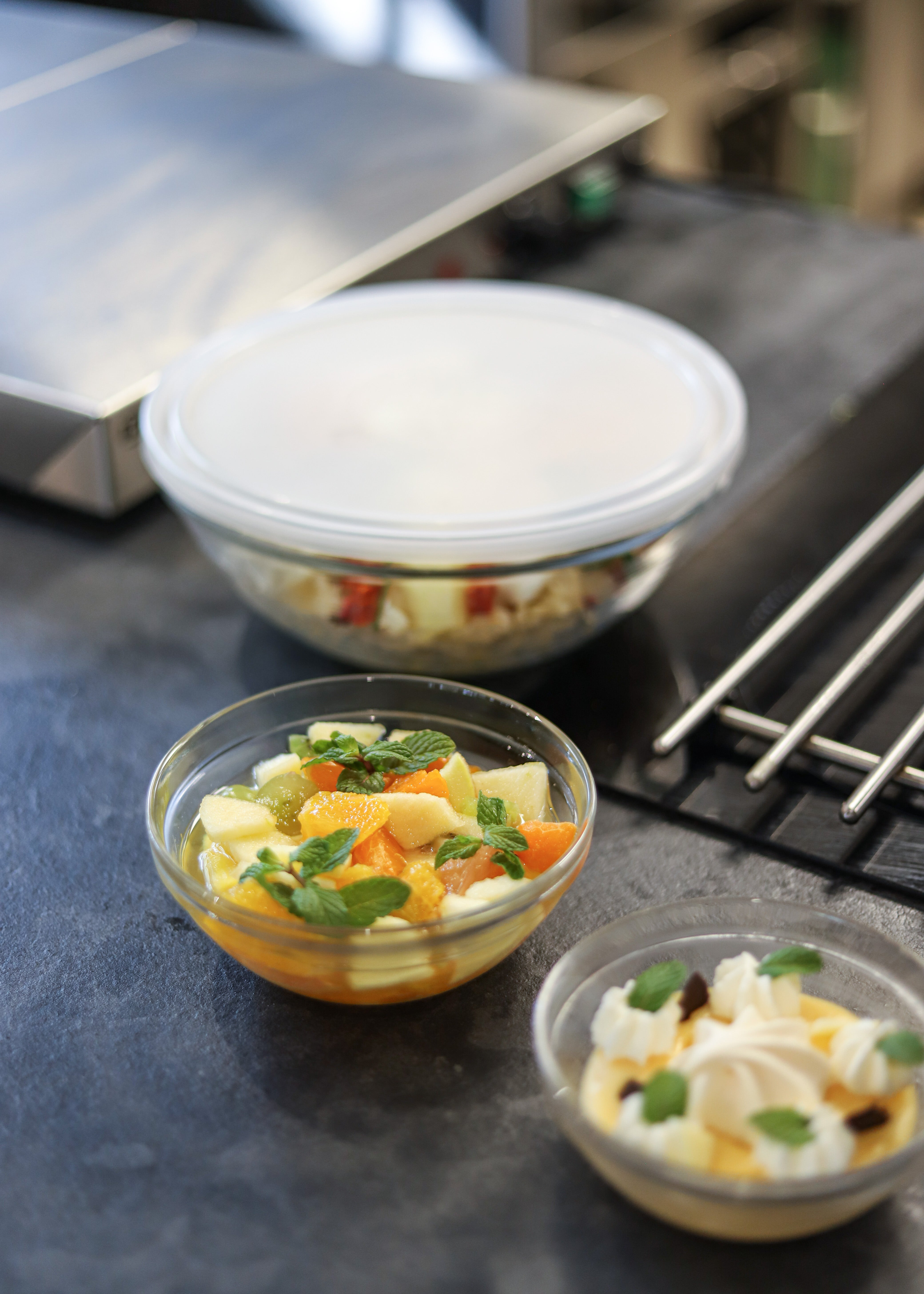 Freshbox - Boite de conservation ronde couvercle blanc 50cl