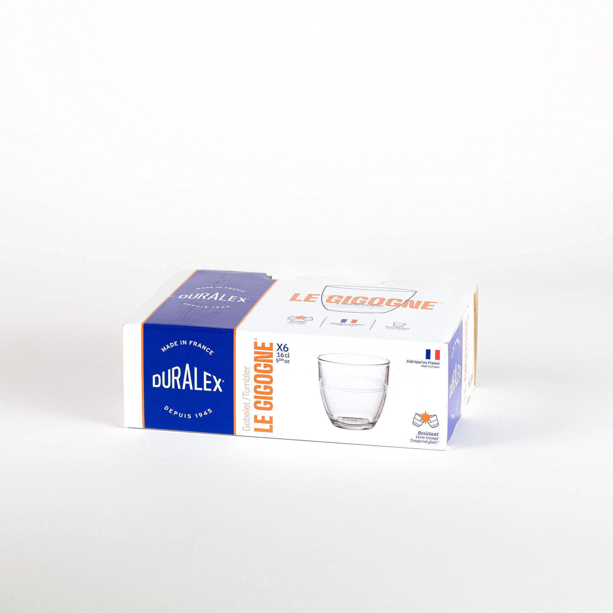 Le Gigogne - Verre transparent 16cl (Lot de 6)