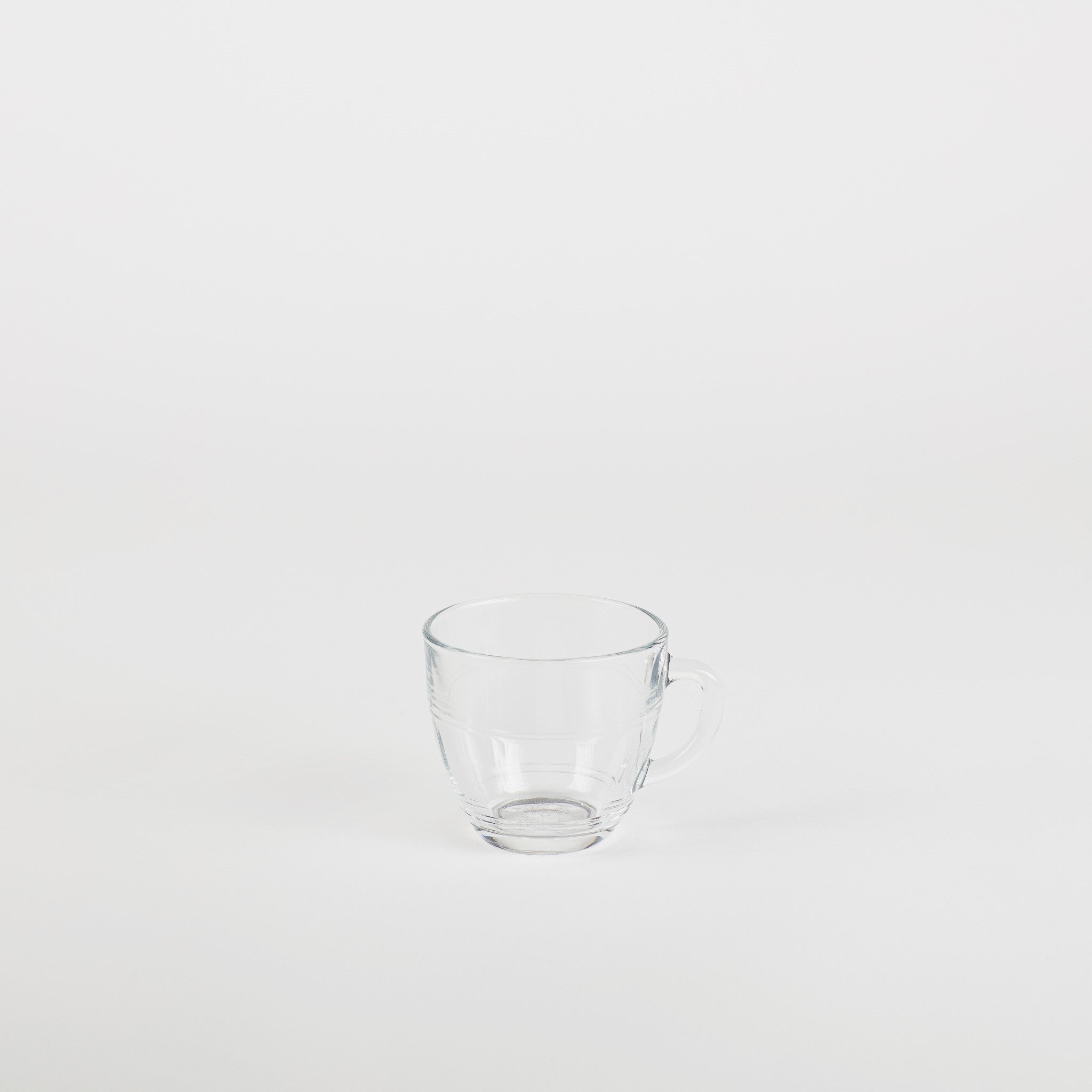 Le Gigogne - Tasse en verre transparent 22 cl (Lot de 6)