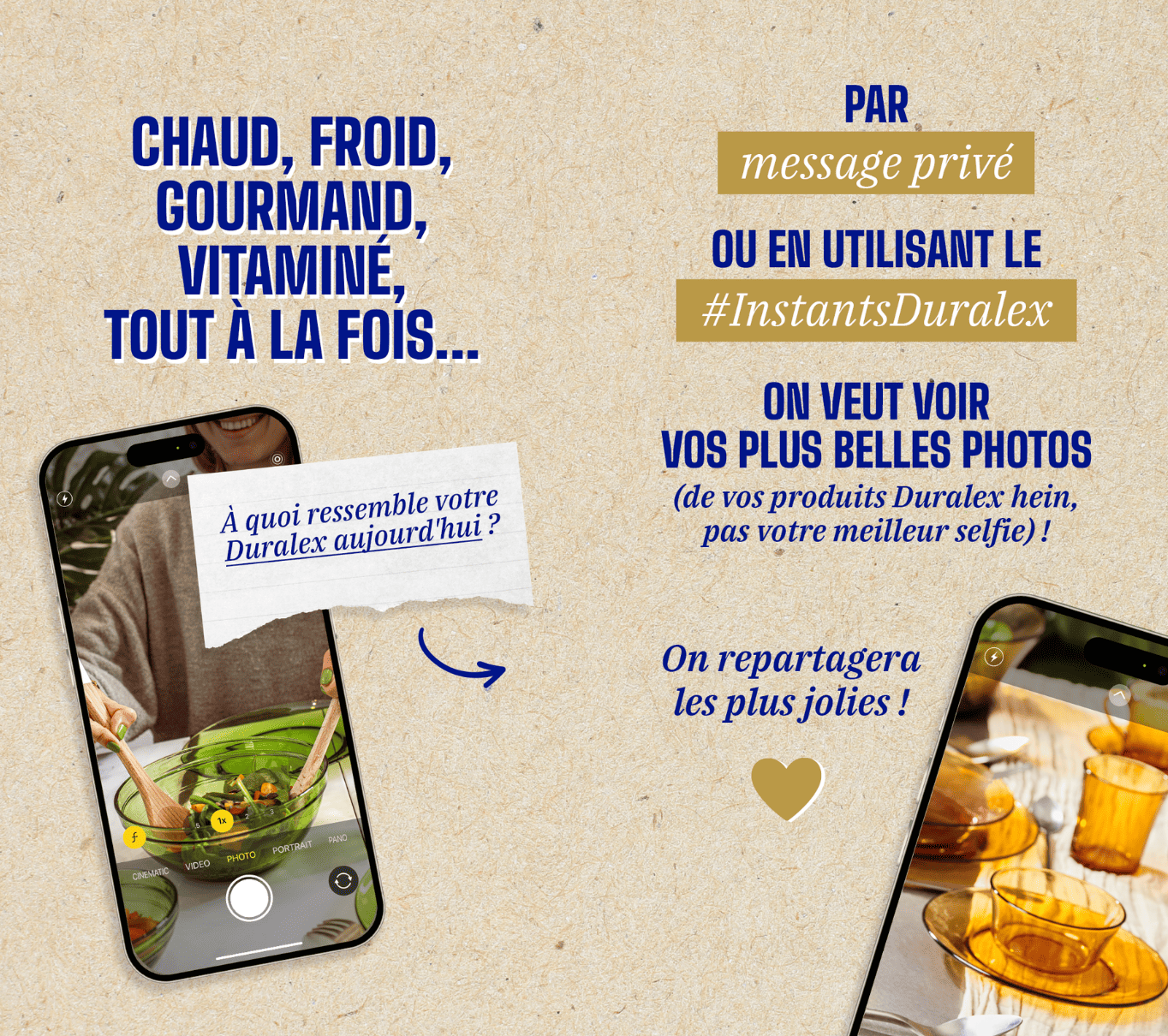 Participation au jeu Instagram autour du #instantDuralex