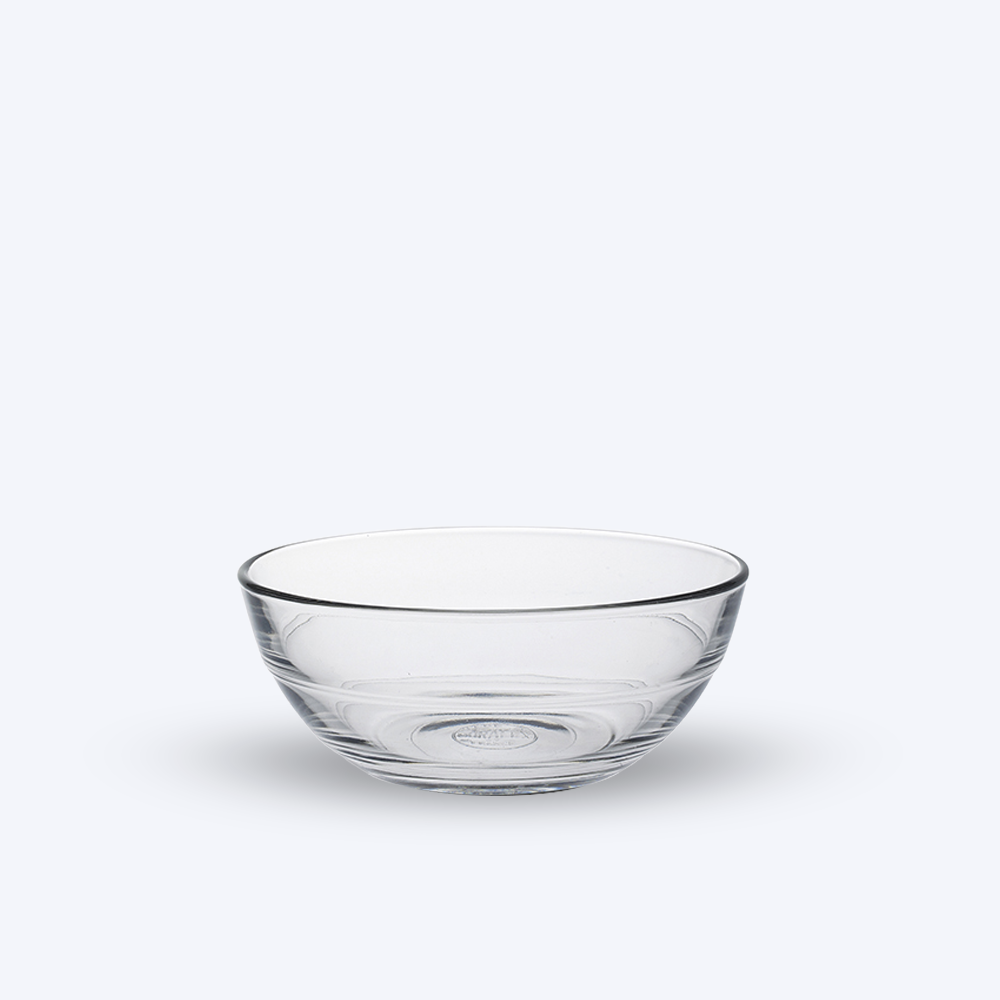 Le Gigogne – Empilable Schale aus transparentem Glas, 31 cl – 12 cm (6 – Duralex® Boutique