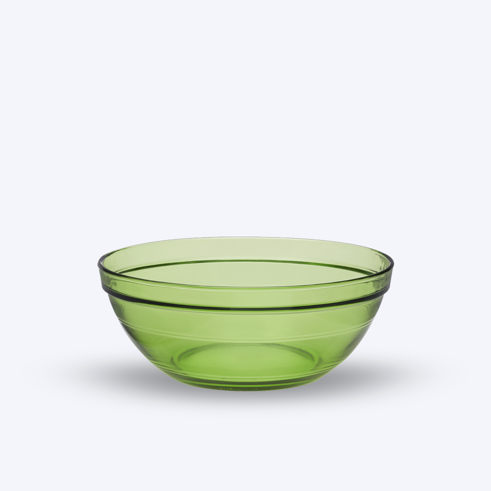 Grand Saladier En Verre Bohême – Poids 1,9 Kg – Art Déco – Fabrication Française (1920-1949)