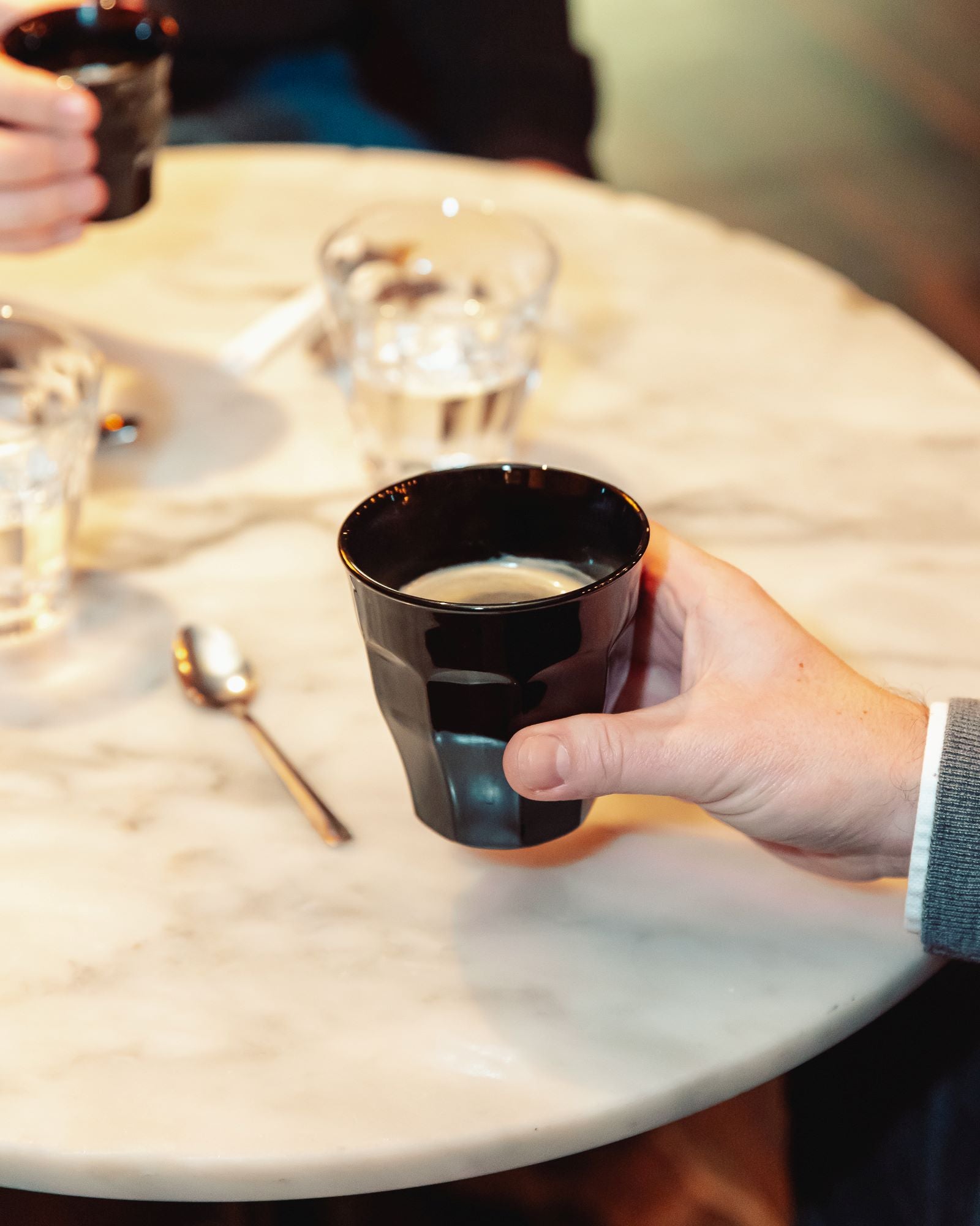 Le Picardie Negro Brillante - Vaso 25cl - (Lote de 6)