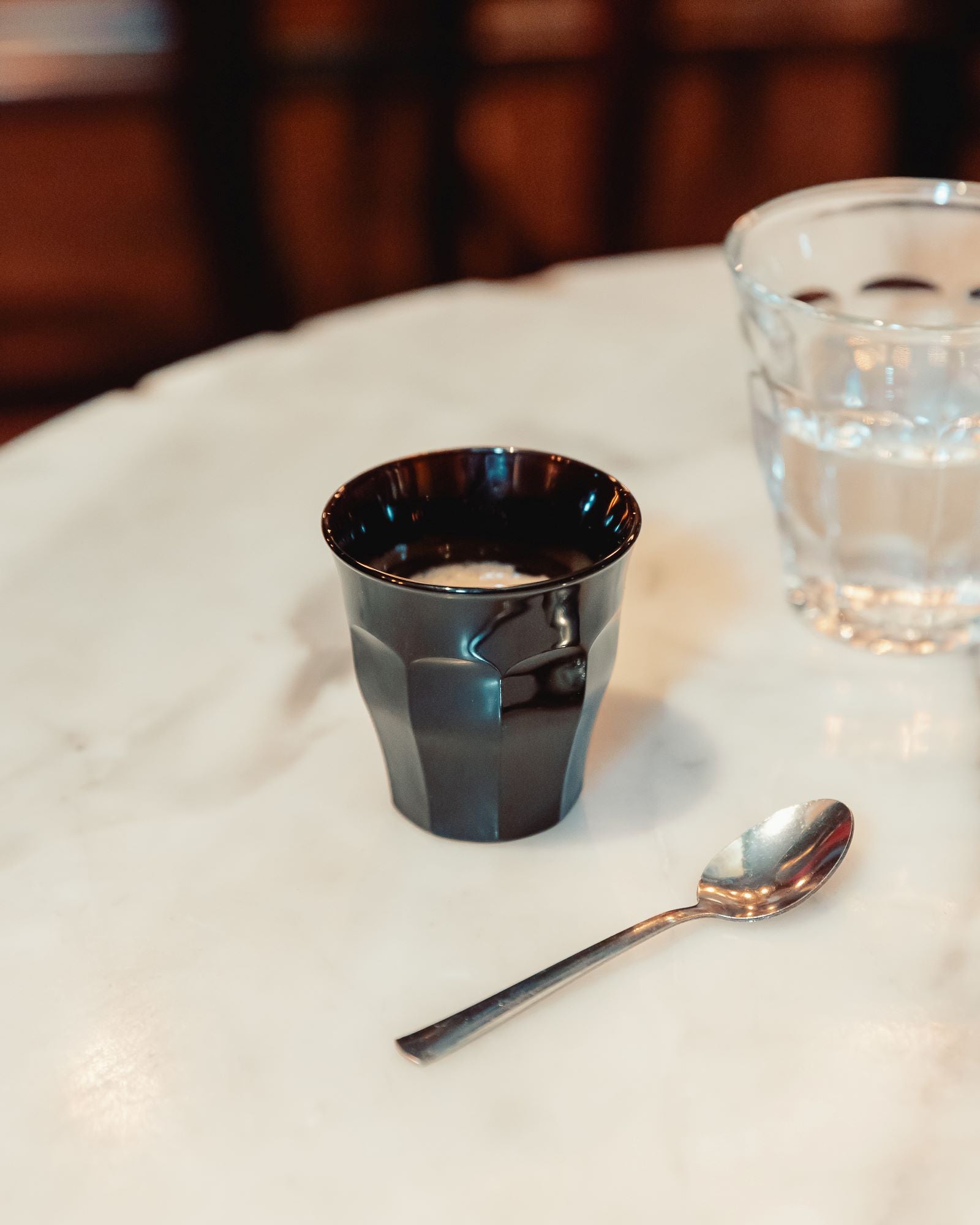 tasse café ou expresso duralex Picardie noir 25cl