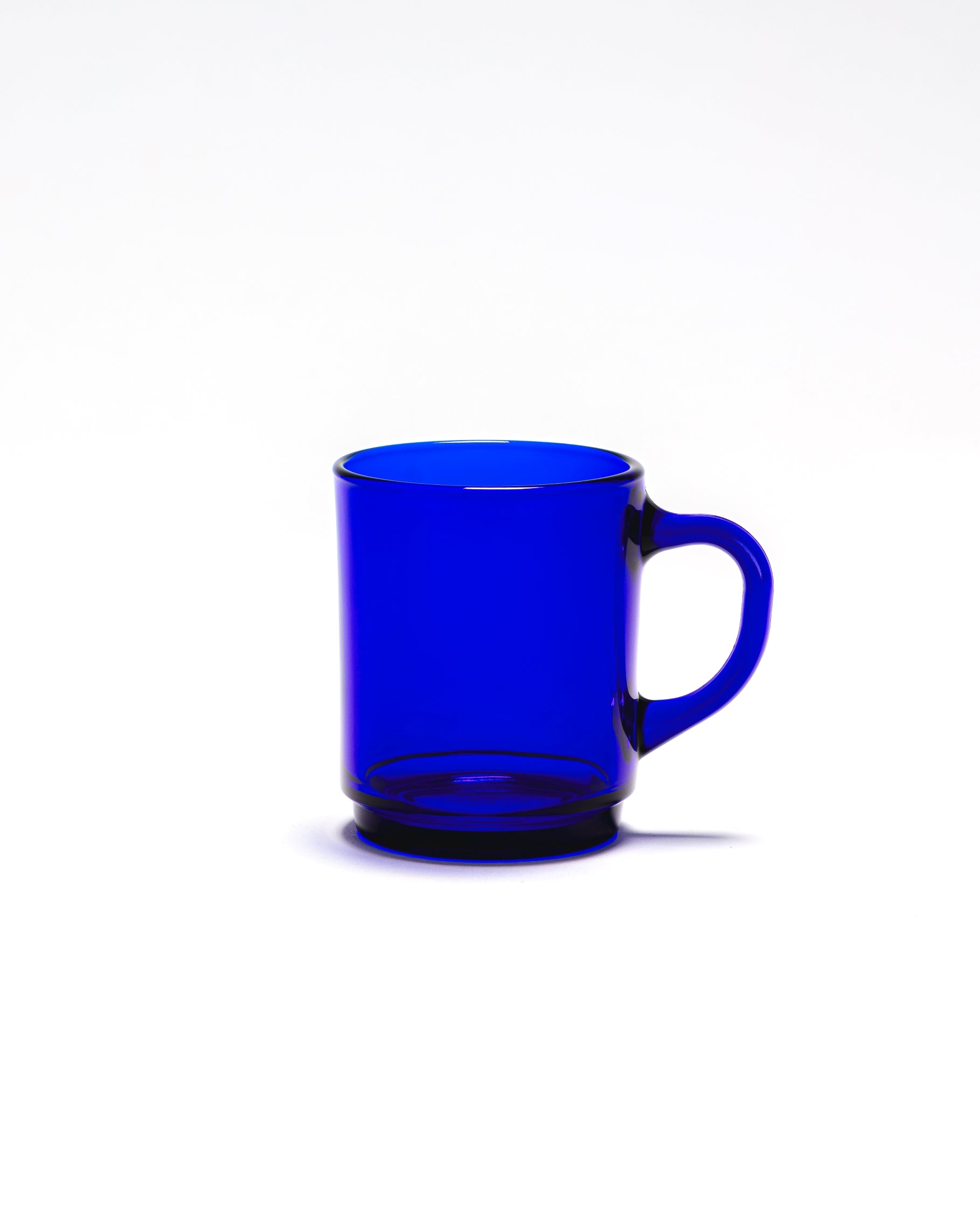 Versailles - Taza de cristal zafiro 26 cl (Lote de 6)