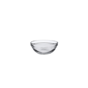Le Gigogne - Plato de vidrio transparente apilable 20,5cl - 10,5cm (Lote de 6)