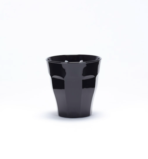 Le Picardie® Negro Brillante - Vaso 9cl - (Lote de 6)