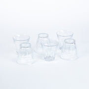 Le Picardie - Vaso transparente 25cl - 80 años (Lote de 6)