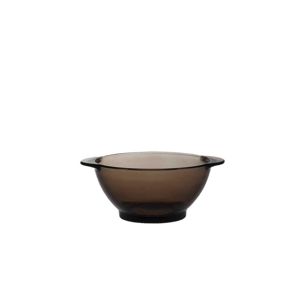 Lys - Bol de cristal sepia con orejas 51cl (Lote de 6)