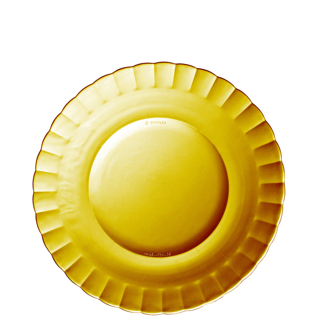 Duralex Le Picardie assiette plate en verre coloré vermeil 23cm