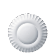 Picardie - Platos de postre transparentes x6 - 20,5cm