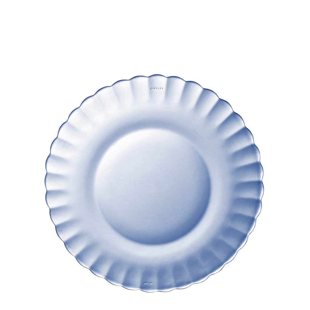Picardie - Assiettes à dessert x6 - Bleu Marine - 20,5cm