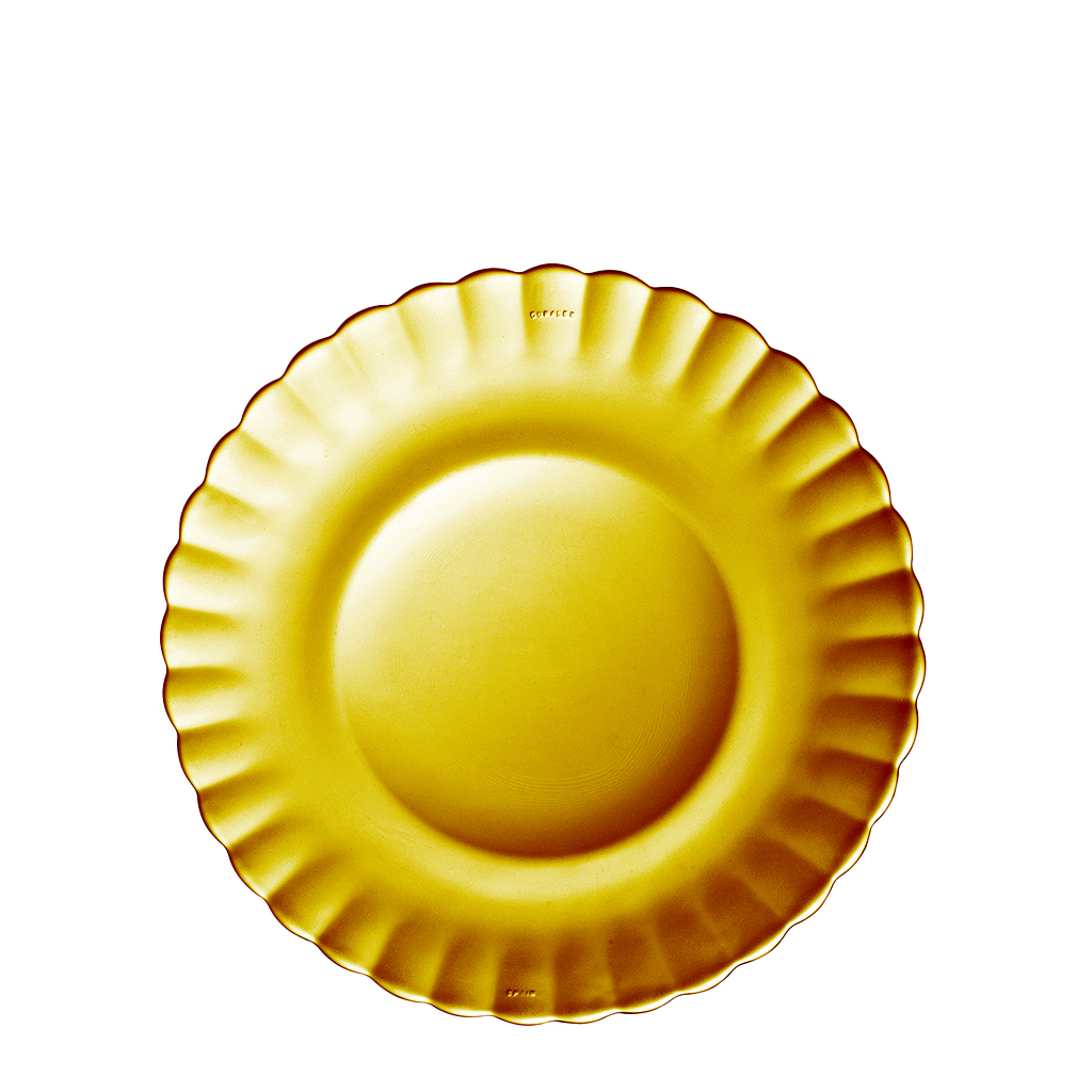 Picardie - Assiettes à dessert x6 - Vermeil - 20,5cm