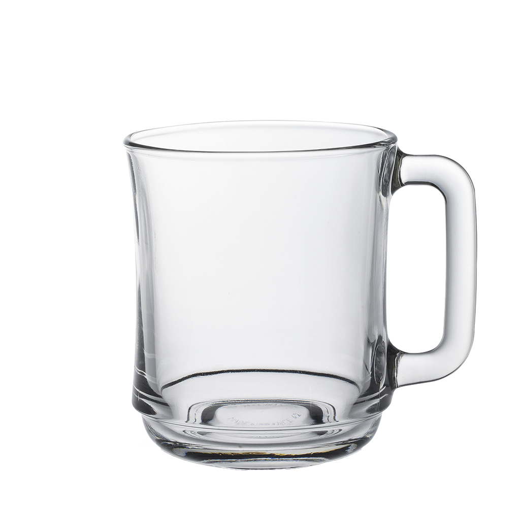 Lys - Tasse en verre transparent 31 cl (Lot de 6)