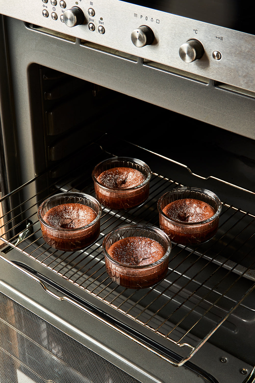 Ovenchef - Ramequin en verre transparent 13cl (lot de 4)