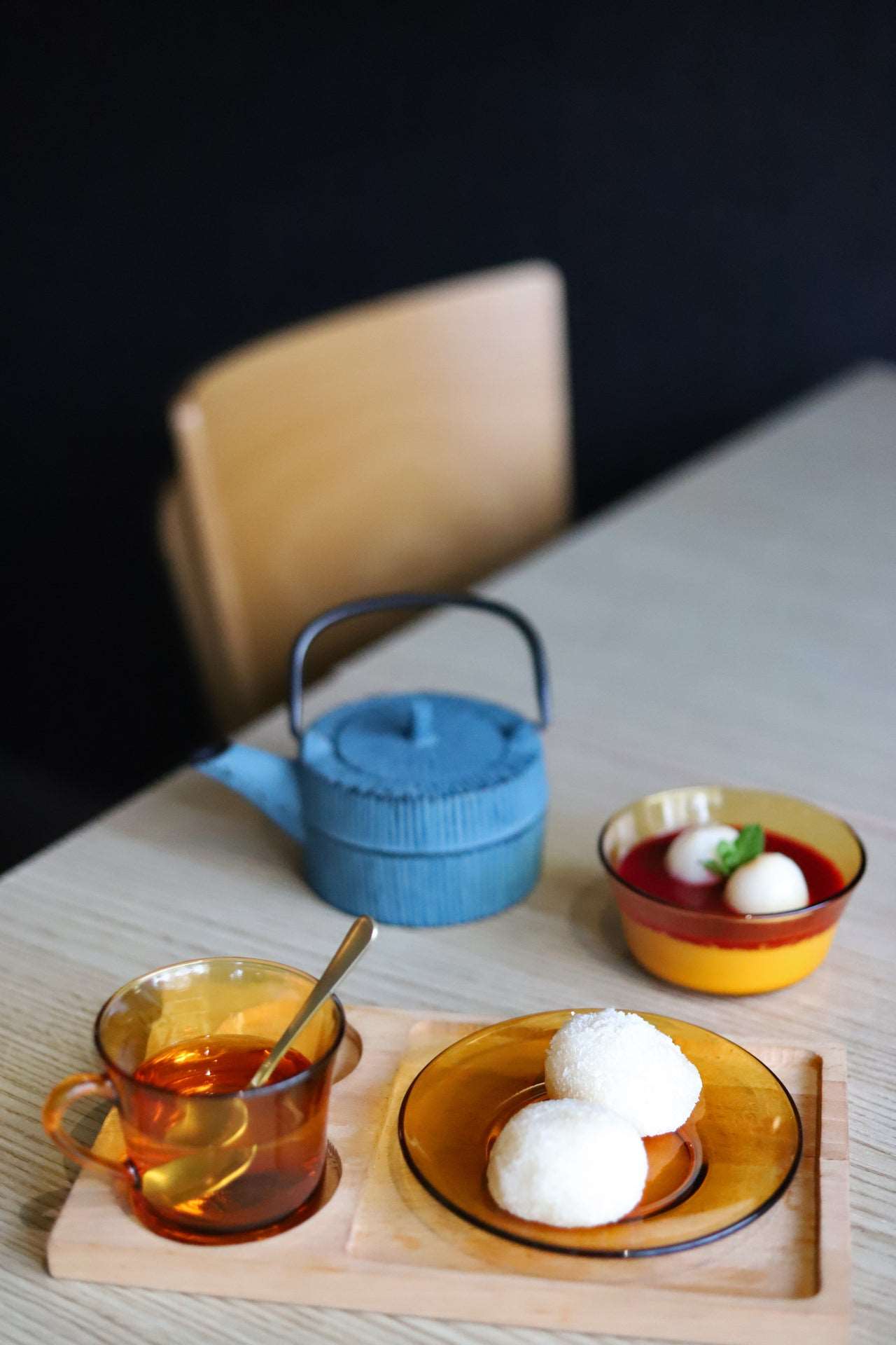 Lys - Coupelle en verre vermeil de Table 10,5 cm (Lot de 6)