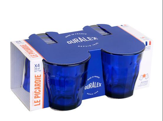 Le Picardie - Bicchiere da acqua - Saphir - 31 cl (Set da 4)