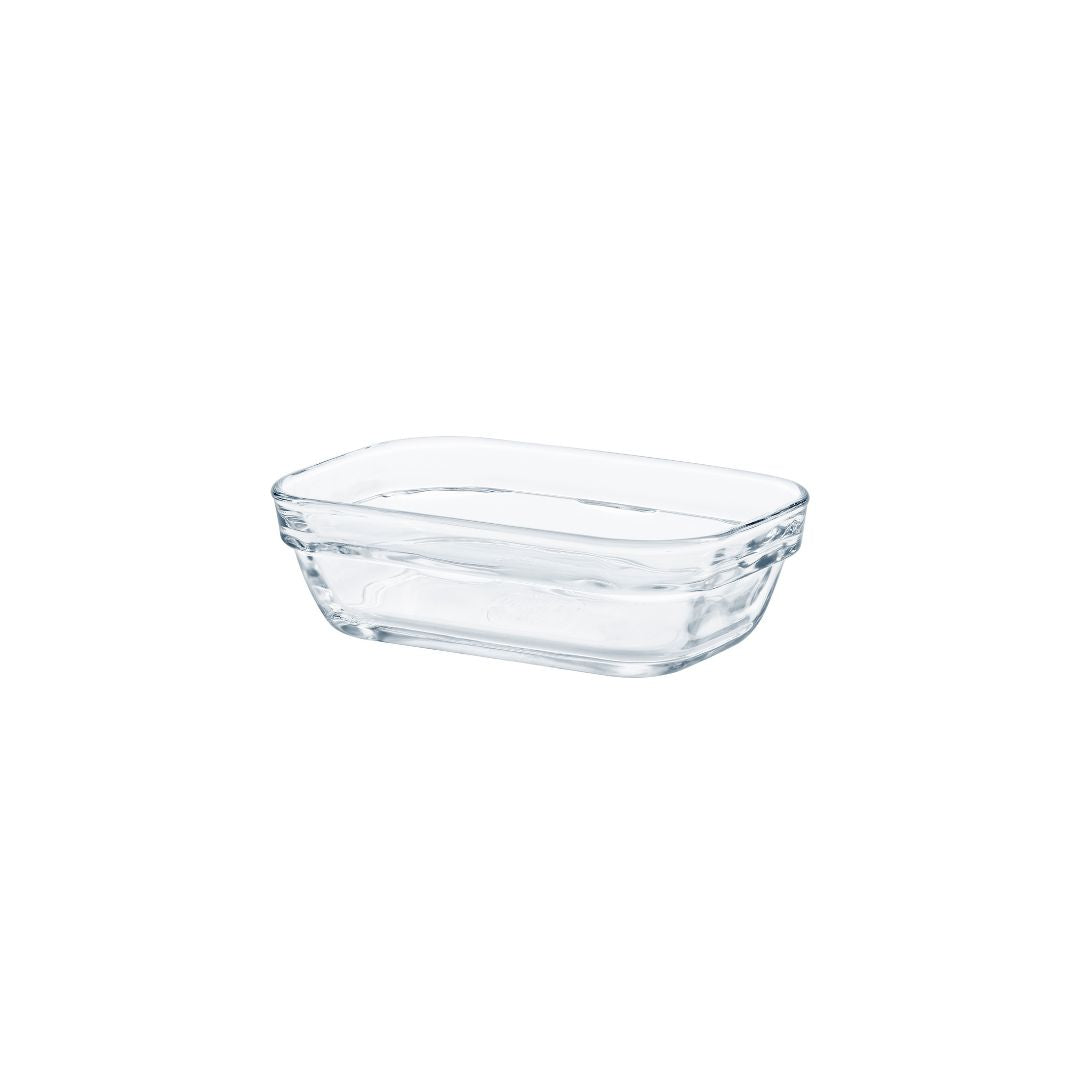 Lys - Transparent rectangular salad bowl 40cl