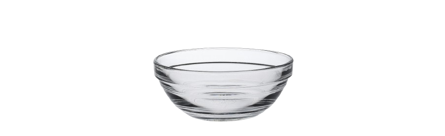Le Gigogne - Coupelle en verre transparent Empilable 31cl - 12cm (Lot de 6)