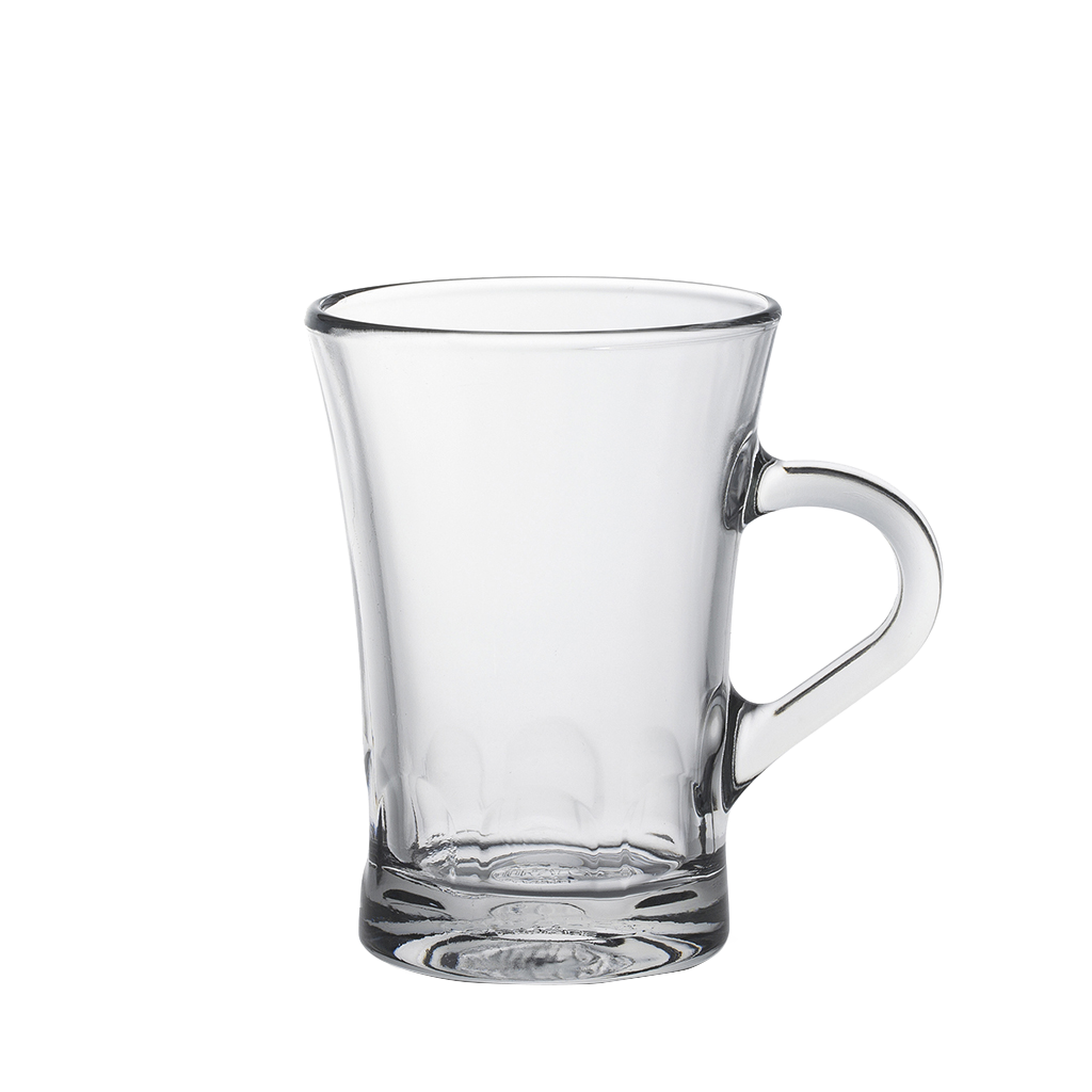 Tasse en verre transparent 17 cl - Amalfi (Lot de 6)