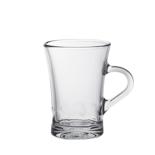 Tasse en verre transparent 17 cl - Amalfi (Lot de 6)