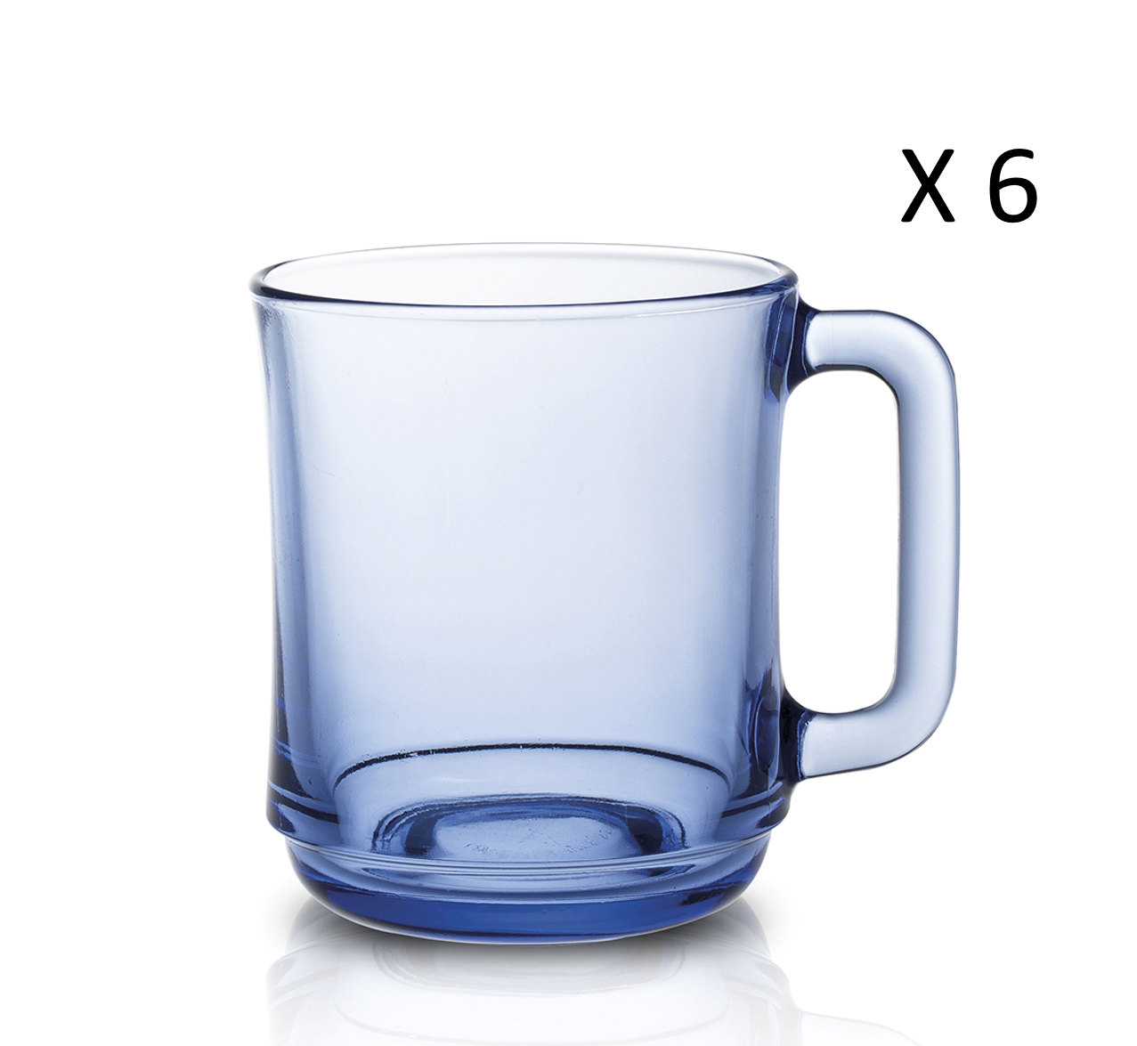 Lys – Transparenter Glasbecher 31 cl (6er-Set)