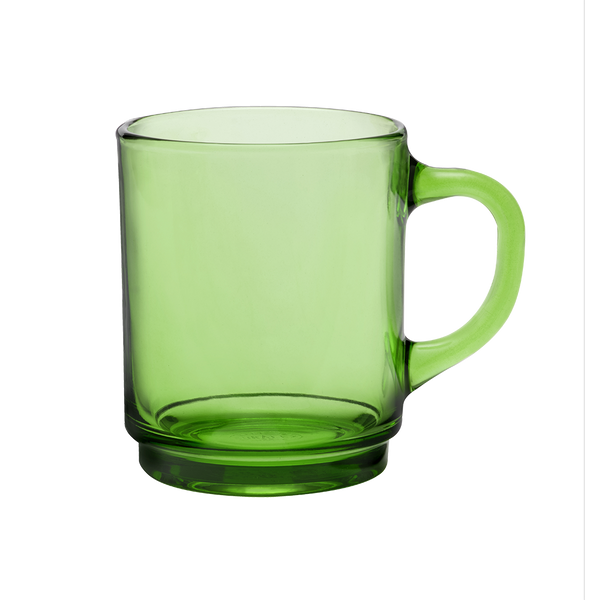 Scandinavie Versailles - Mug en verre transparent 26 cl (Lot de 6)
