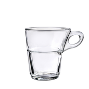 Caprice - Tasse en verre transparent 22cl - (Lot de 6)