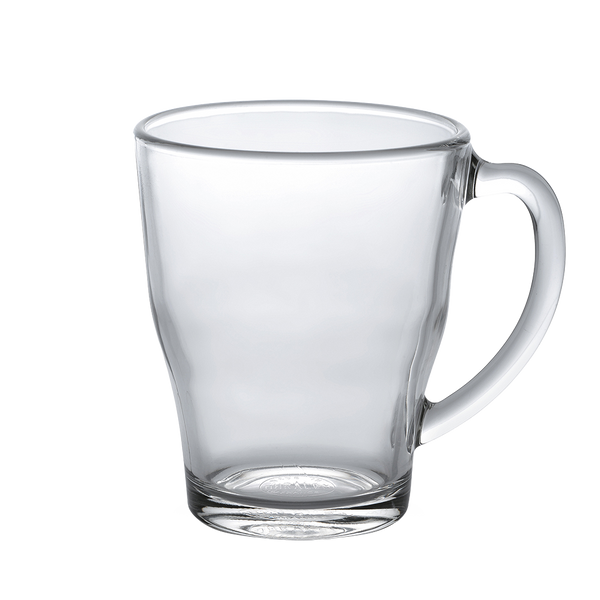 [MM] Mug en verre transparent 35 cl (Lot de 6) - Cosy