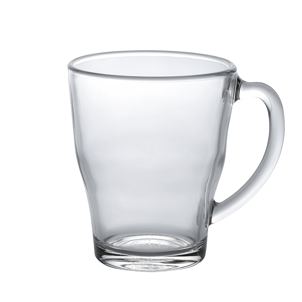 COSY - Mug en verre transparent 35 cl (Lot de 6)