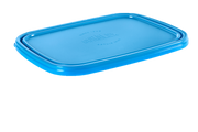 Freshbox - Couvercle Bleu rectangulaire - 21cm