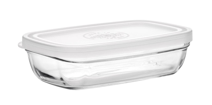 Freshbox - Boite de conservation transparente rectangulaire 15 cm