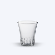 AMALFI - Taza de cristal transparente 9 cl (Lote de 4)