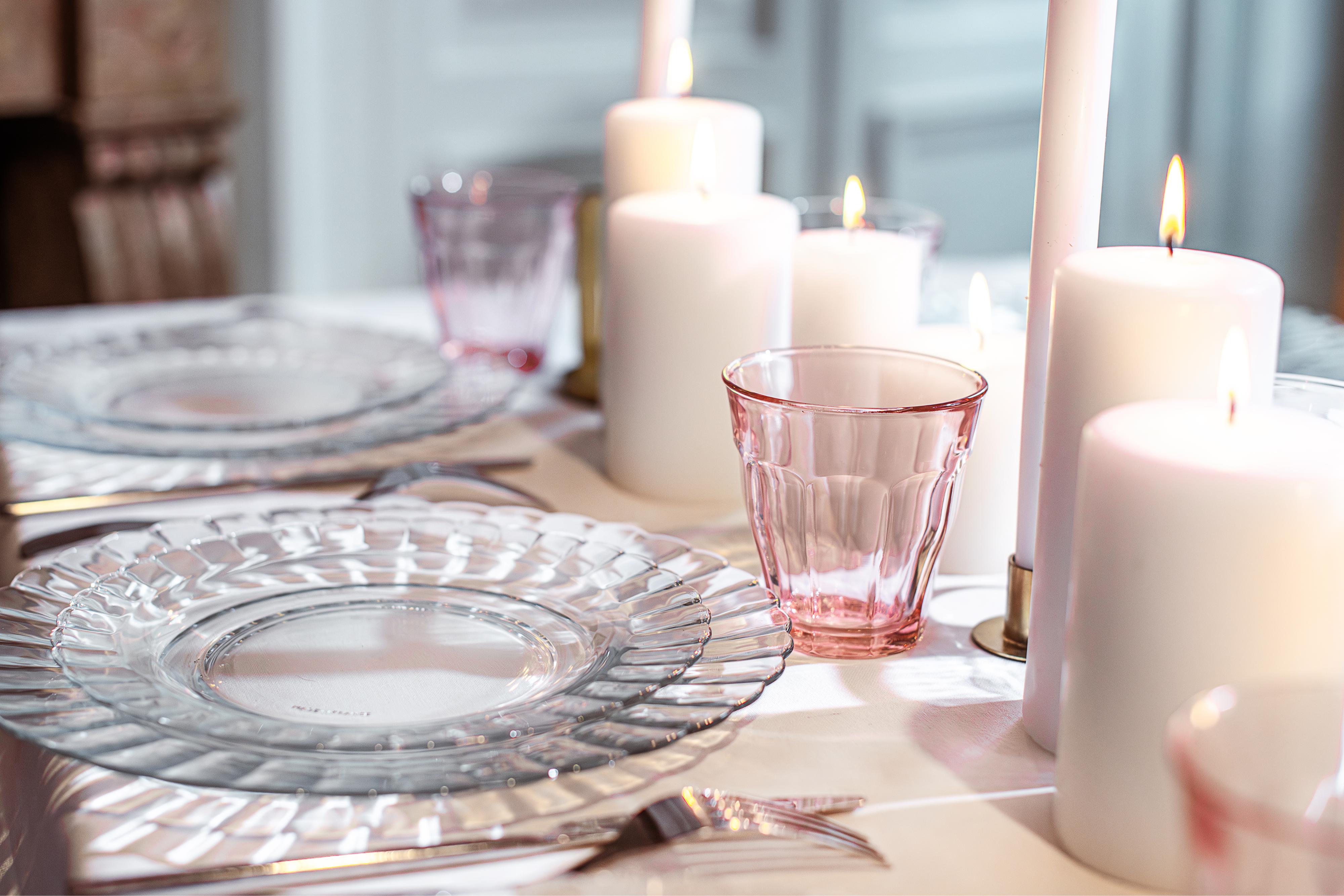Le Picardie - Glass - Pink 25 cl (Set of 6)